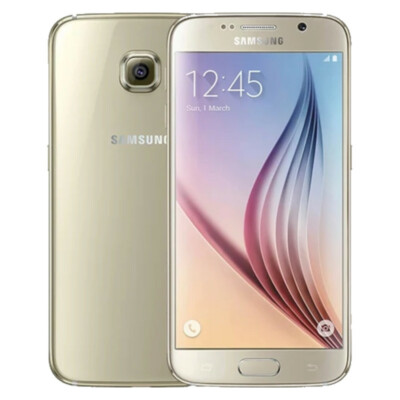 Original Samsung Galaxy S6 G920A 32GB AT&T Unlocked Smartphone VERY GOOD GOLD US