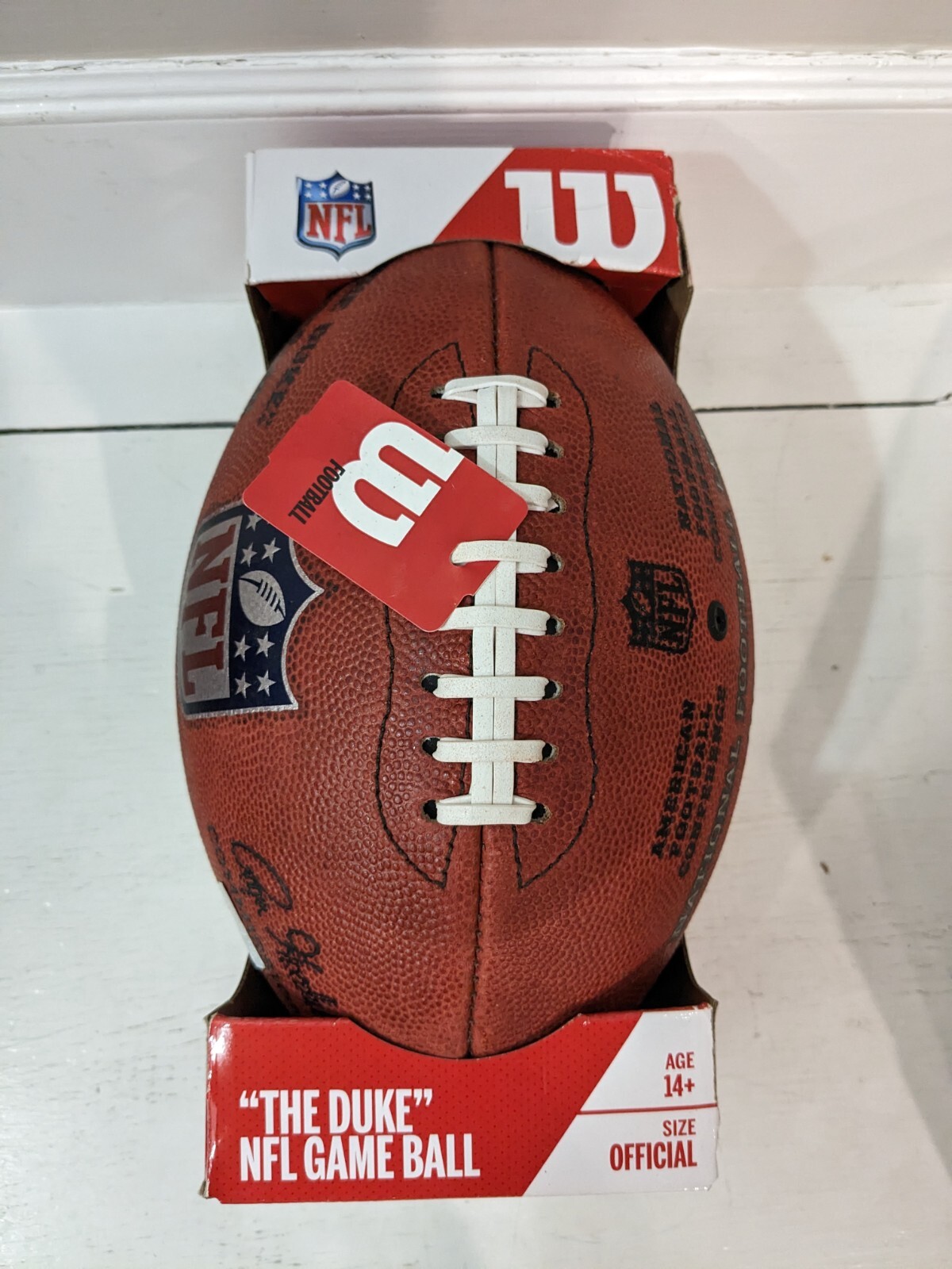 Khalil Mack Autographed Signed NFL Authentic Leather Wilson The Duke Game Football By Rickey Jackson PSA 