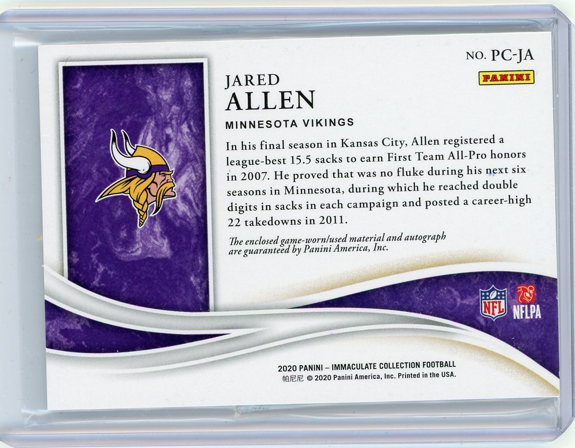 2020 Panini Immaculate Collection Football Triple Relic Auto