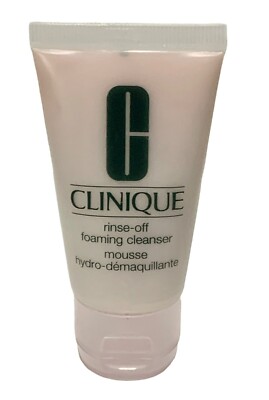 Clinique Rinse-Off Foaming Cleanser 30ml Allergy Tested 100% Fragrance Free