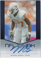2007 Upper Deck #NFLI-MG Michael Griffin NFL Ink - Autograph