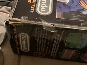 Original Nintendo NES Box Only Power Pad Only  Works Tested Box And Pad Only See