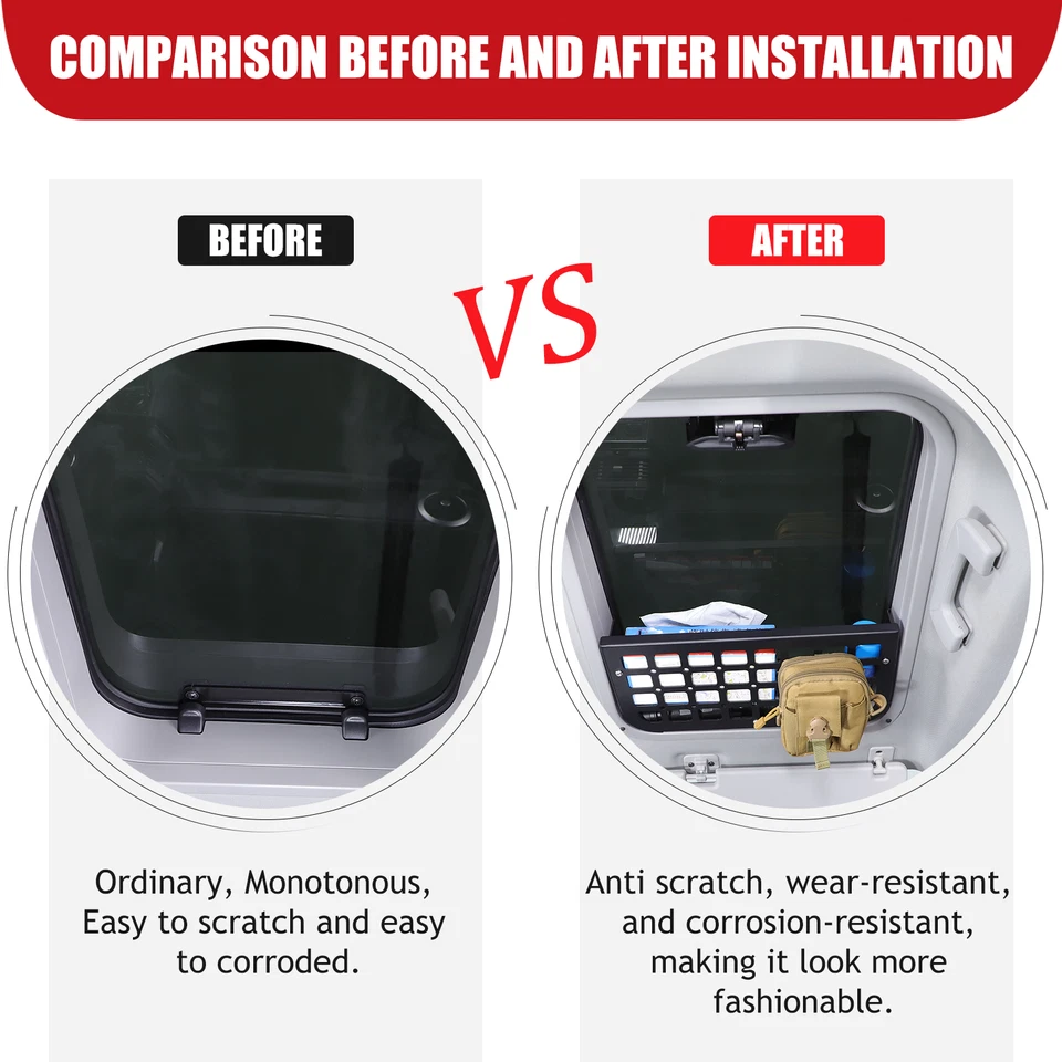 Right Side Overhead Storage Organizer MOLLE Panel For Ineos Grenadier 2022-2024 - Image 2 of 4