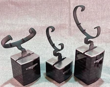 Vintage Original LONGINES Watch Store Dealer Display Stand Holder Set of 3 NIB