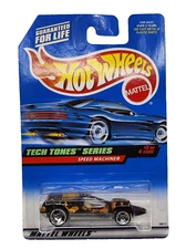 Speed Machine 🔥Hot Wheels Mattel Tech-Tones Series Die-Cast 1:64 Collector #747