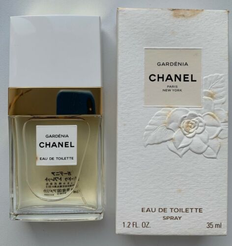 Rare Vintage CHANEL Gardenia Eau de Toilette 35ml 1.2 oz - 30MAR22 – Trendy  Ground