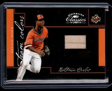 2005 Donruss Classics #TC-28 Melvin Mora Team Colors Bat #/100