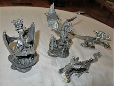 Vintage Ral Partha Rawcliffe Pewter PP 1232 Dragon Dungeon D D