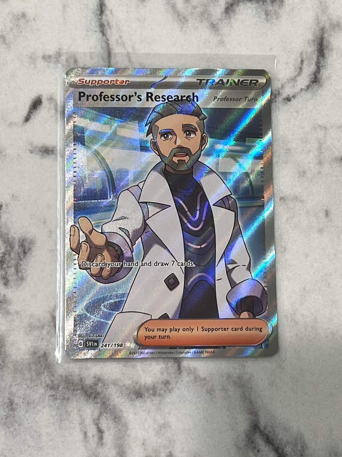 Professor's Research 241/198 - Ultra Rare - Pokémon Scarlet & Violet Base Set NM