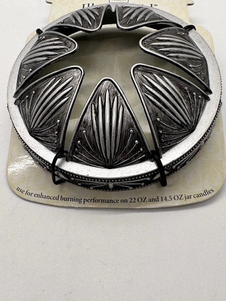 Yankee Candle Illuma 2011 tapa tarro tapa antiguo cúpula de bronce NUEVO Foto 3 de 4