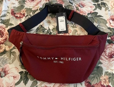 $44 Tommy Hilfiger Fanny Pack / Belt Bag Maroon, NWT!