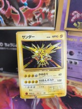 Pokemon Card Zapdos Expansion Base Set 1996 Rare Holo Wotc Japanese VG