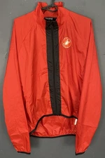MEN'S CASTELLI RAIN JACKET WIND CYCLING CYCLES SHIRT JERSEY MAILLOT SIZE XL 5
