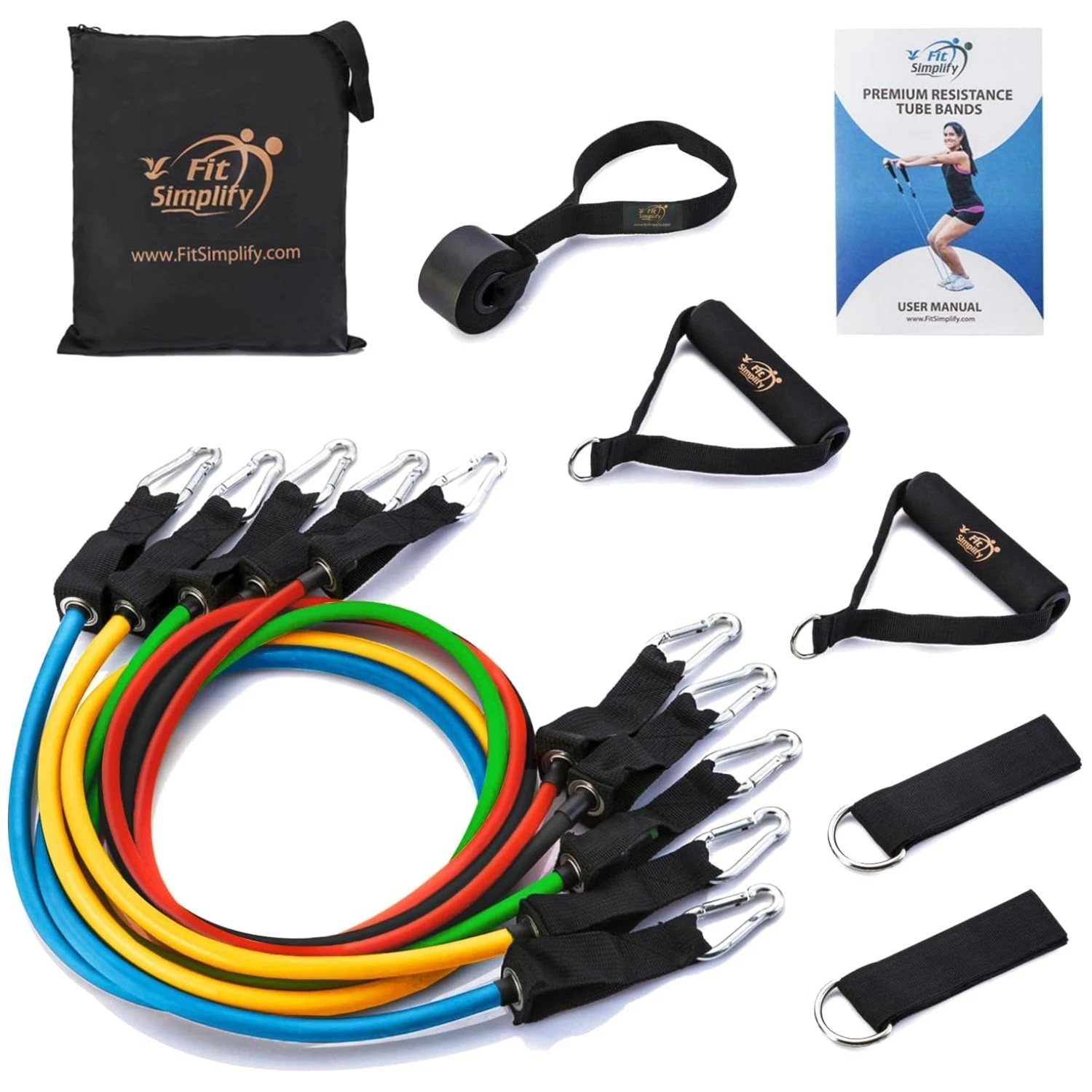 Full Body Workout Tube Band Kit