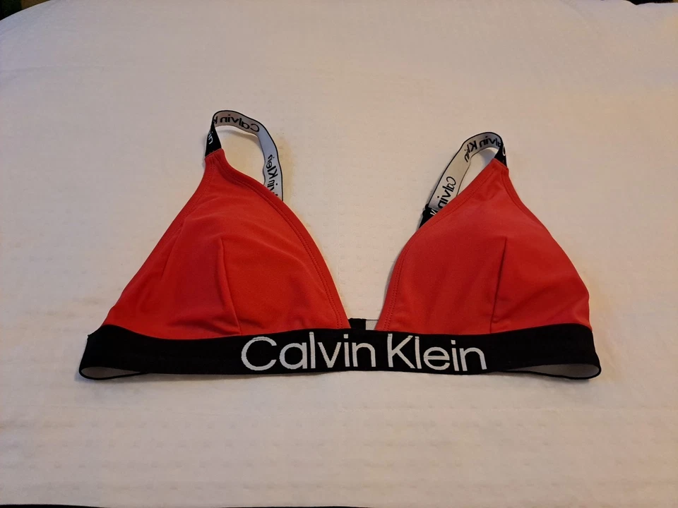 Calvin Klein Bikini Red Black Size XL EUC - Image 3 of 4