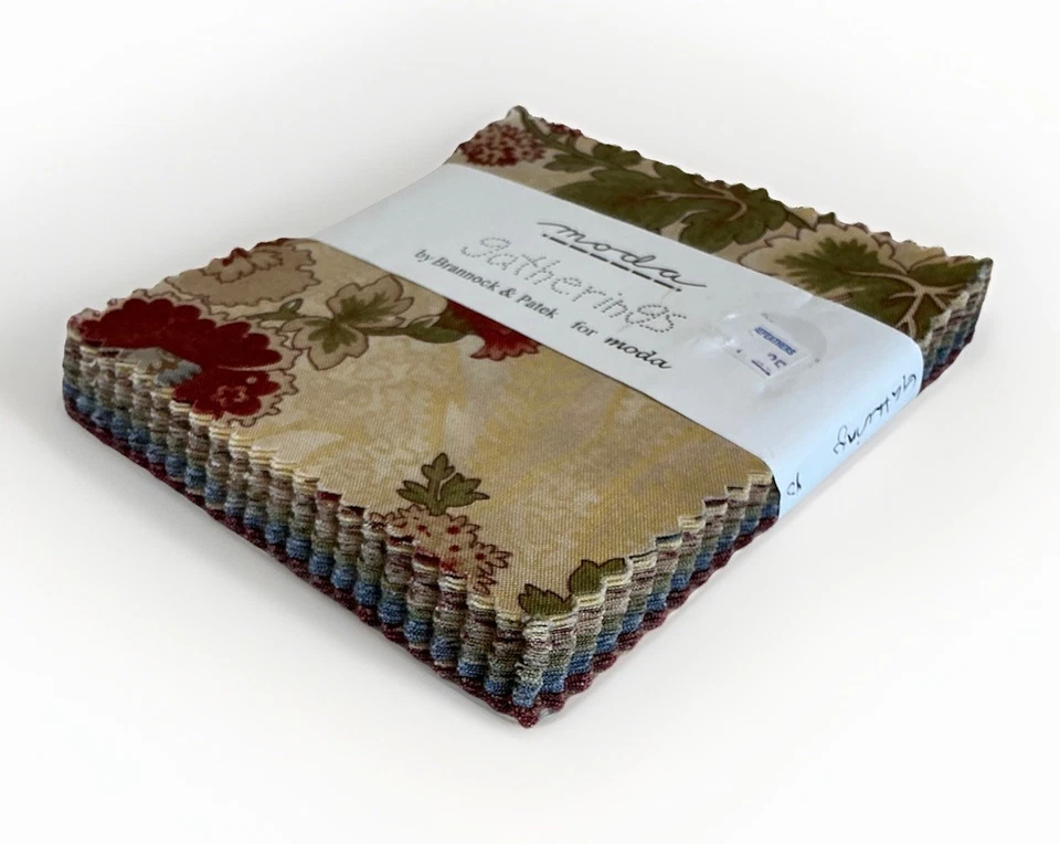 Gatherings Charm Pack Brannock & Patek Civil War Repro Moda 42 Pc NEW - Image 3 of 3