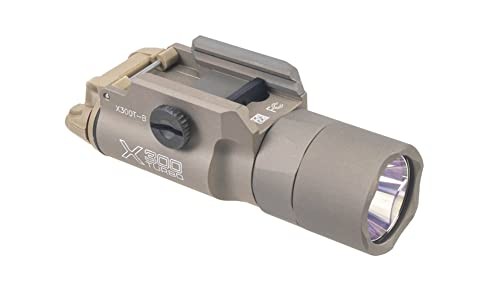 СВЕТОДИОДНЫЕ ФОНАРИ ДЛЯ РУЧНОГО ОРУЖИЯ SUREFIRE X300T TURBO С ВЫСОКОЙ МОЩНОСТЬЮ СВЕЧЕНИЯ - КОРИЧНЕВЫЙ