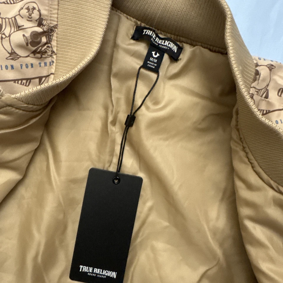Chaqueta TRUE RELIGION Nueva Con Etiquetas TALLA Mediana COLOR Travertino. Foto 4 de 4