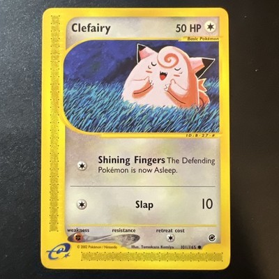 Clefairy 101/165 Pokemon TCG Expedition Base Set Non-Holo