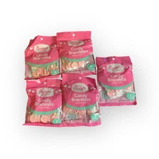 SWEET SMILES CANDY BRACELETS 5 BAGS (6 Per bag)