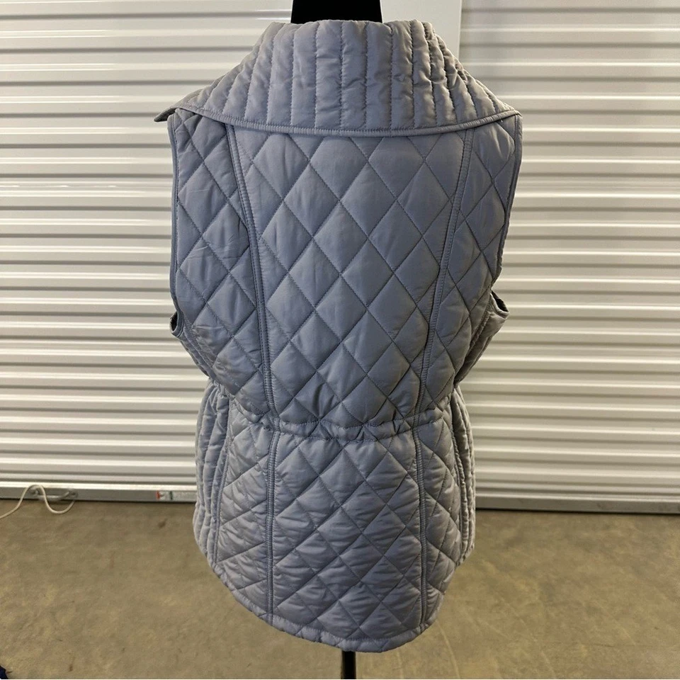 Ruby Rd. Quilted Gray Vest - Image 2 of 4
