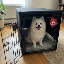 Lightweight Polyester Dog Crate Cover Universal Fit, Anxiety-Reducing Design