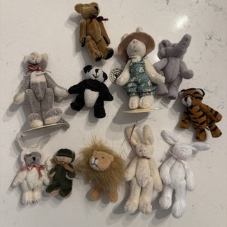 Boyd’s bears Poseable Figures X 11 Pieces