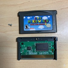 Super Mario Advance 2: Super Mario World Arcade Game Boy Advance Authentic Saves image