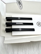 Chanel Beaute Hair Pin Clip Set Hair Accessory Limited Black 3 Pcs CC VIP NEW