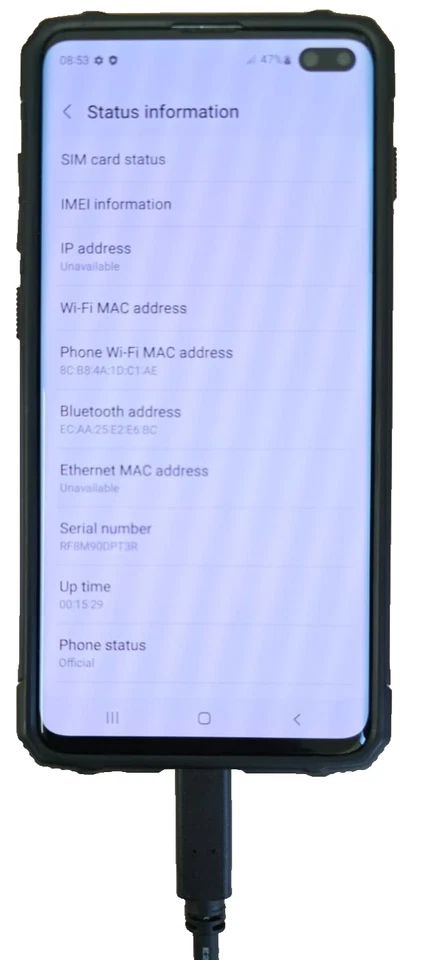 Samsung Galaxy S10+ SM-G975 - 128GB - Prism Green (Vodafone) (Dual SIM) - Image 4 of 4