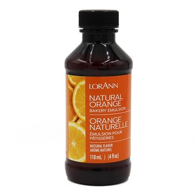 3er Pack - LorAnn Bakery Emulsionen natürliches & künstliches Aroma 4oz-Orange - 0806-0