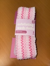 Exfoliating Wash Clothes Two Pack