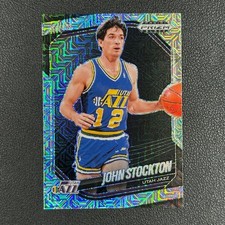 2024-25 Panini Prizm Black John Stockton Mojo Prizms /25#Z