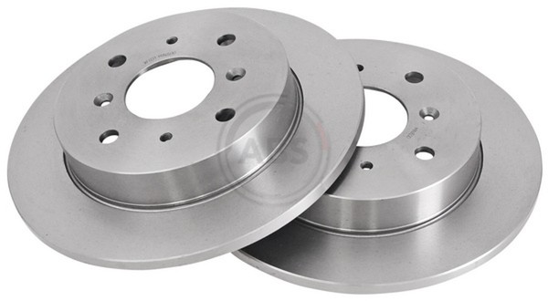 2X Bremsscheibe A.B.S. 15628 FüR Honda Rover MG Legend 1 HS KA 24V KA4 800 XS V8-image