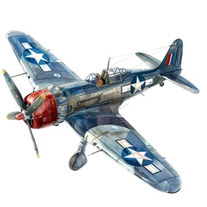 Military World War Planes Fighter Jet Bomber Aeroplane Self Adhesive Sticker