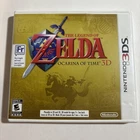 The Legend of Zelda: Ocarina of Time 3D (Nintendo 3DS, 2011) CIB Complete TESTED
