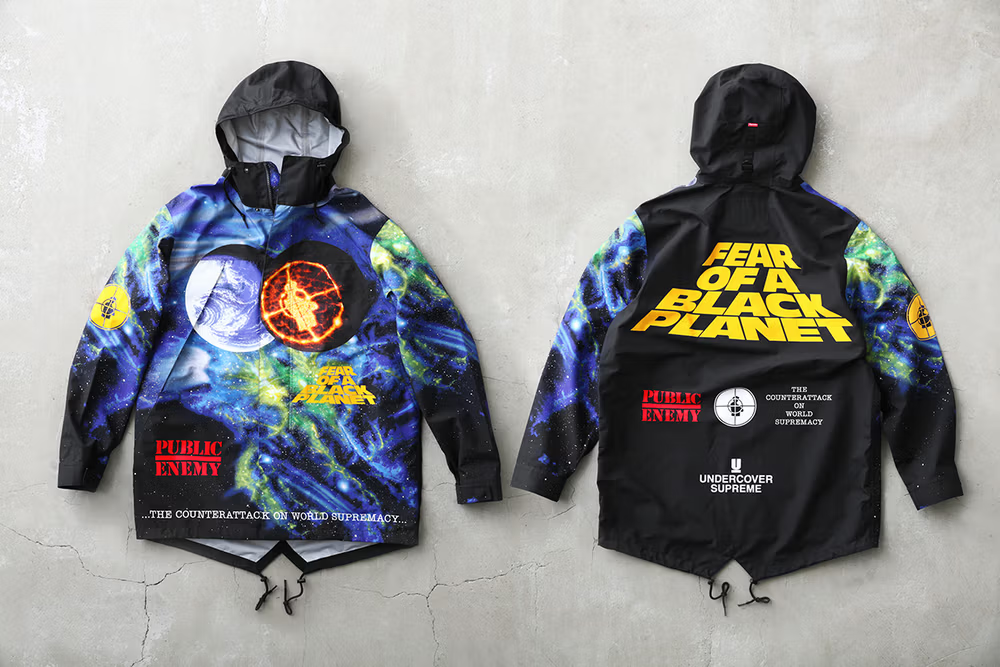 ジャケット・アウター Supreme UNDERCOVER Taped Seam Parka M Supreme UNDERCOVER Public Enemy Taped Seam Parka Spring/Summer 2018