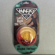 Hacky Sack The Original Footbag In Red Yellow Soccer Kick Ball New