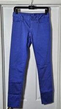 Lilly Pulitzer Worth Skinny Pants Women's Size 2 Purplish Blue