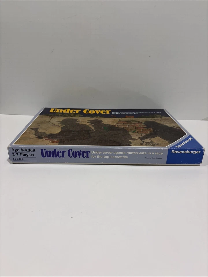Under Cover Ravensburger Board Game Vintage 1986 Complete VG+ - Image 2 of 4