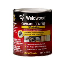 Dap 7079800272 Weldwood Contact Cement, 1-Qt. - Quantity 6