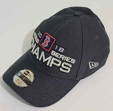 New Era Boston Red Sox 2018 World Series Champions Locker Room 39THIRTY Flex Hat