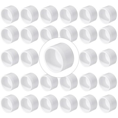 30 Pack 1'' Pvc Pipe End Cap Fitting Sch 40 Furniture Grade End Cap Plug Adapter