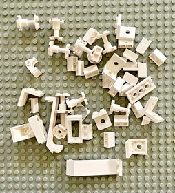 LEGO Legoland 6990 Futuron Space System Monorail Set Parts Original 5 Figures