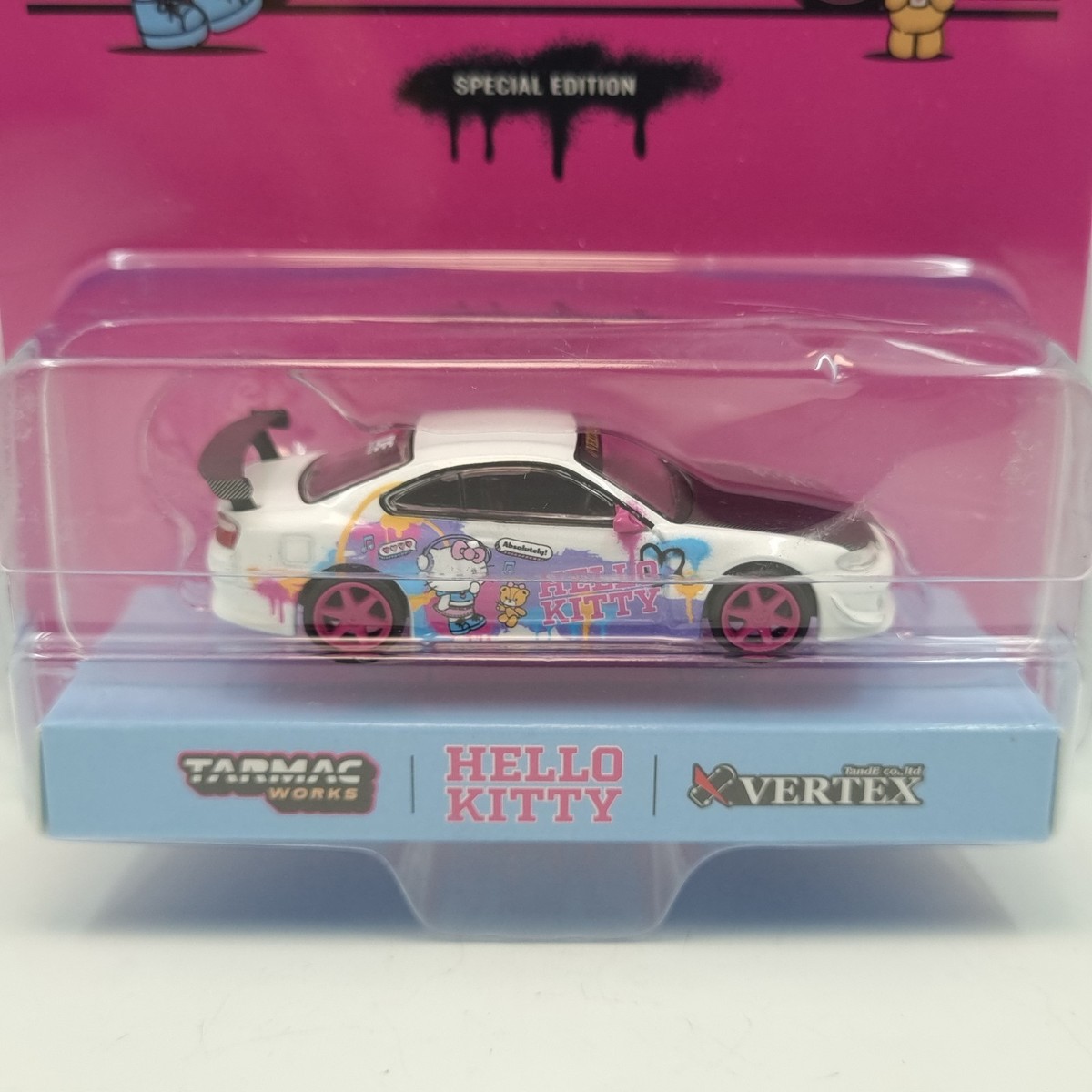 TARMAC WORKS VERTEX NISSAN SILVIA S15 HELLO KITTY INDONESIA