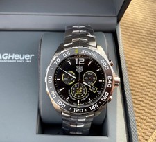 TAG Heuer Formula 1 Senna Quartz Chronograph 43mm Mens Watch CAZ101AF.BA0637