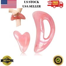 Body Gua Sha Massage Tools, Muscle Scraping Tools for Lymphatic Pink 