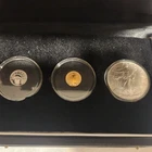 2000 $5 Gold Eagle, $10 Platinum and silver 1oz.999, coin set. BU.
