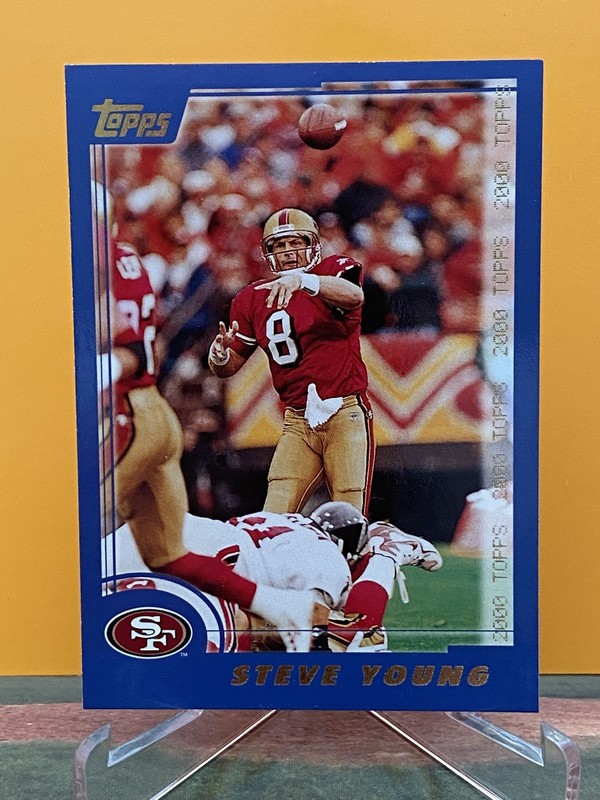2000 Topps NFL Football #120 Steve Young 💎🔥 San Francisco 49ers HOF all star