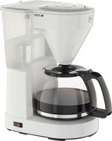 Melitta Filterkaffeemaschine Easy 1023-01 Weiß 15 Tassen Glaskanne Warmhalten